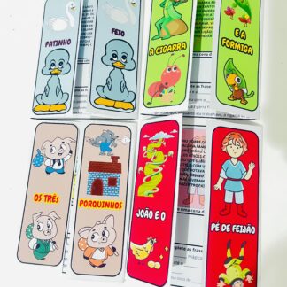 4 FLIPBOOKS INFANTIS COM CONTOS CLÁSSICOS - INTERPRETAÇÃO DE TEXTO!
