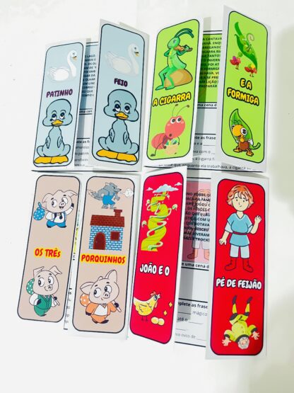 4 FLIPBOOKS INFANTIS COM CONTOS CLÁSSICOS - INTERPRETAÇÃO DE TEXTO!