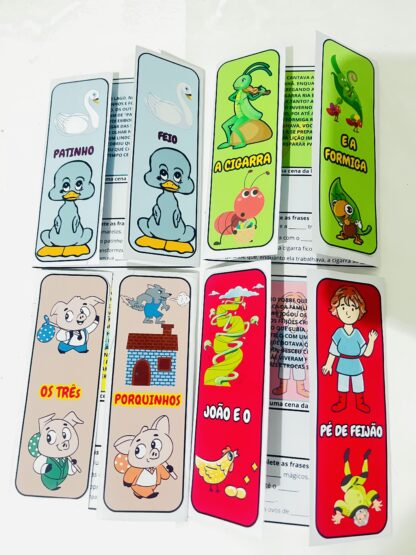 4 FLIPBOOKS INFANTIS COM CONTOS CLÁSSICOS - INTERPRETAÇÃO DE TEXTO! - Imagem 2
