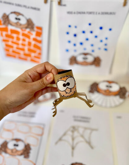 Kit de atividades de artes Dona Aranha - Imagem 2