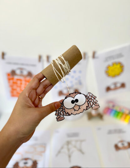 Kit de atividades de artes Dona Aranha - Imagem 4