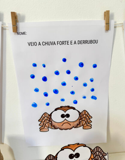 Kit de atividades de artes Dona Aranha - Imagem 12