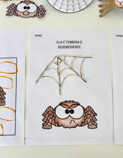 Kit de atividades de artes Dona Aranha - Imagem 14