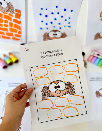 Kit de atividades de artes Dona Aranha - Imagem 15