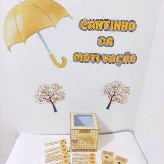 Caixa motivadora e painel