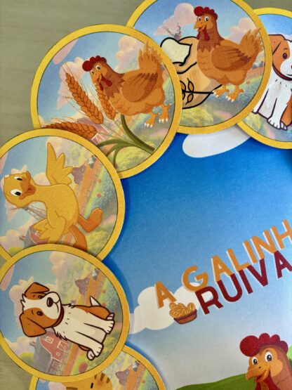 A Galinha Ruiva: Uma Lição de Trabalho em Equipe e Solidariedade! - Imagem 7