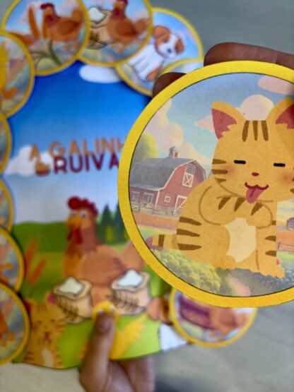 A Galinha Ruiva: Uma Lição de Trabalho em Equipe e Solidariedade! - Imagem 5