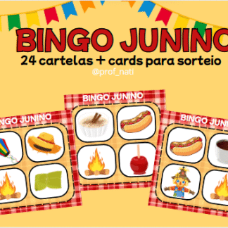 BINGO JUNINO - @prof_nati