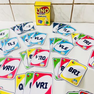 Jogo uno das sílabas complexas