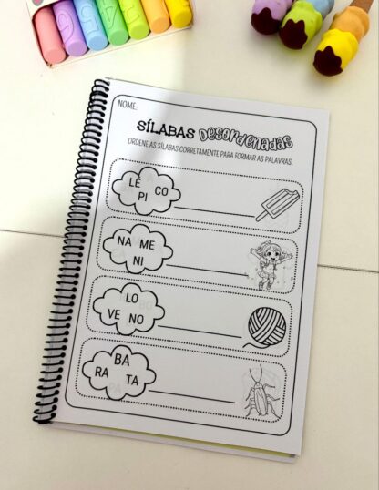 Kit de Apostilas – Sílabas Desordenadas - Imagem 2