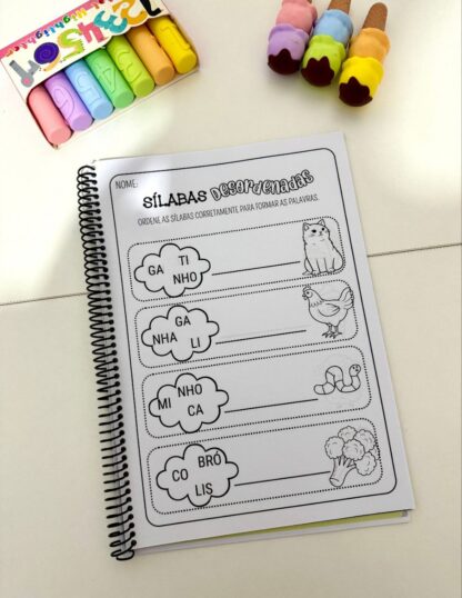 Kit de Apostilas – Sílabas Desordenadas - Imagem 5