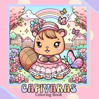 COLORIR CAPIVARA 52 PÁG