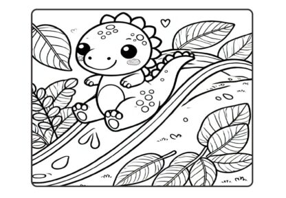 COLORIR DINOS 52 PÁG - Imagem 2