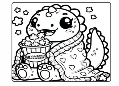 COLORIR DINOS 52 PÁG - Imagem 4