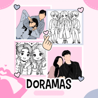 COLORIR DORAMA 52 PÁGINAS