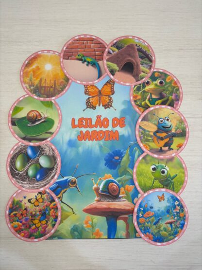 Luva de História: Leilão de Jardim
