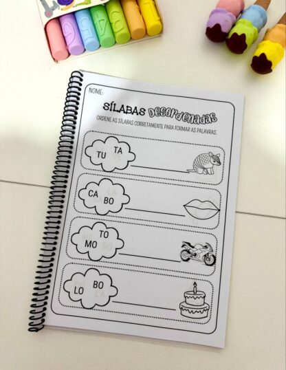Apostila Sílabas Desordenadas – Sílabas Simples - Imagem 8