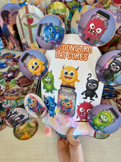 O Monstro das Cores: Explorando Emoções de Forma Divertida!