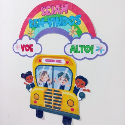 Painel Sejam Bem-Vindos! (Volta às Aulas) - Imagem 3