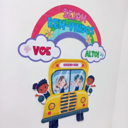 Painel Sejam Bem-Vindos! (Volta às Aulas) - Imagem 7