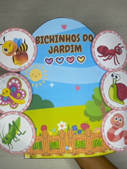 Luva Musical Bichinhos de Jardim - Imagem 2