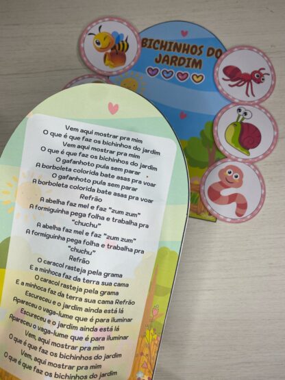 Luva Musical Bichinhos de Jardim - Imagem 3