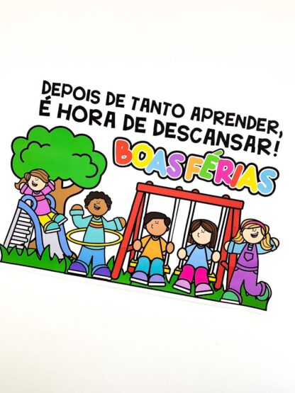 Painel de Férias Escolares - Imagem 5