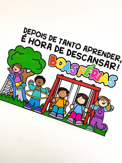 Painel de Férias Escolares - Imagem 7