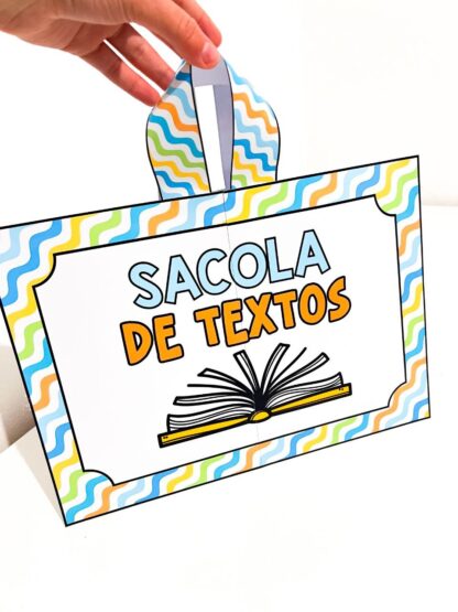 Sacola de Textos em Letra Cursiva - Imagem 2
