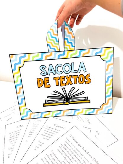 Sacola de Textos em Letra Cursiva - Imagem 3