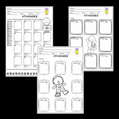 kit 3 dIvisão para 4° e 5° anos - Imagem 2