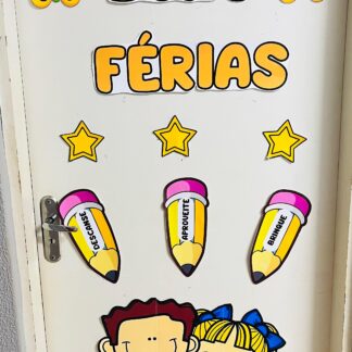 Painel de Porta boas férias!