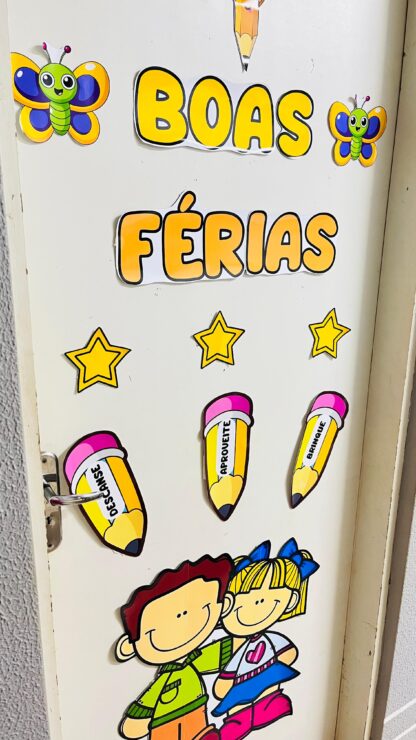 Painel de Porta boas férias! - Imagem 3