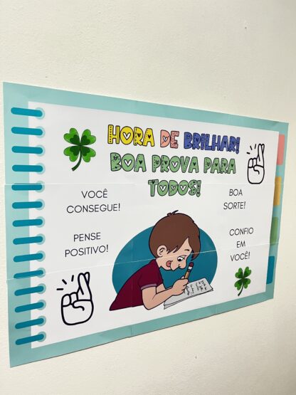 Painel Boa Prova – Incentivo e Carinho no Dia da Avaliação! - Imagem 4
