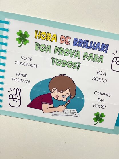 Painel Boa Prova – Incentivo e Carinho no Dia da Avaliação! - Imagem 3