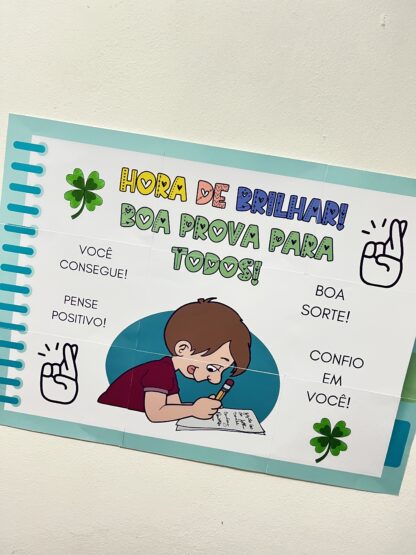 Painel Boa Prova – Incentivo e Carinho no Dia da Avaliação! - Imagem 2