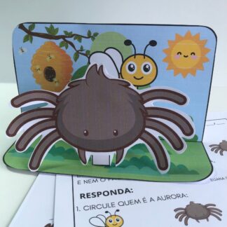 PEQUENOS TEXTOS COM CENÁRIO 3D