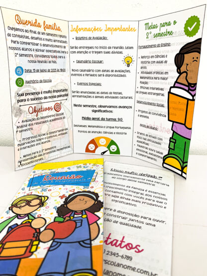 Folder Reunião de Pais e Responsáveis - Imagem 7
