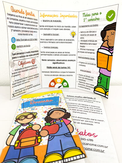 Folder Reunião de Pais e Responsáveis - Imagem 6