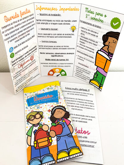 Folder Reunião de Pais e Responsáveis - Imagem 4