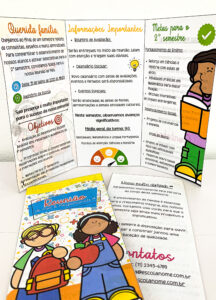 Folder Reunião de Pais e Responsáveis