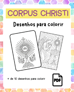 Corpus Christi (atividades para colorir)
