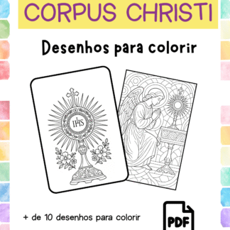Corpus Christi (atividades para colorir)