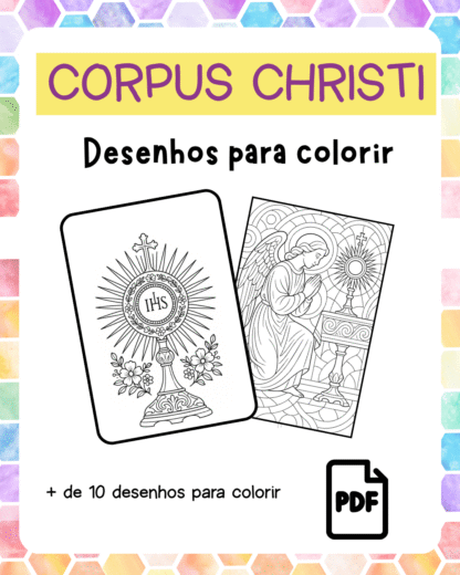 Corpus Christi (atividades para colorir)