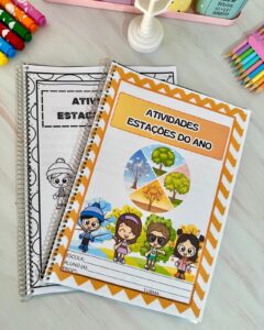 APOSTILAS DE ATIVIDADES PARA TRABALHAR O TEMA ESTAÇÕES DO ANO
