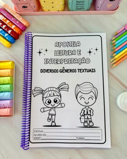 APOSTILA PARA TRABALHAR LEITURA E INTERPRETAÇÃO DE TEXTOS DE DIFERENTES GÊNEROS TEXTUAIS - Imagem 5