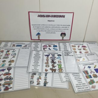 Jogo Educativo: Ache, Leia e Escreva!