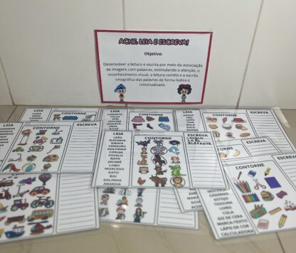 Jogo Educativo: Ache, Leia e Escreva!