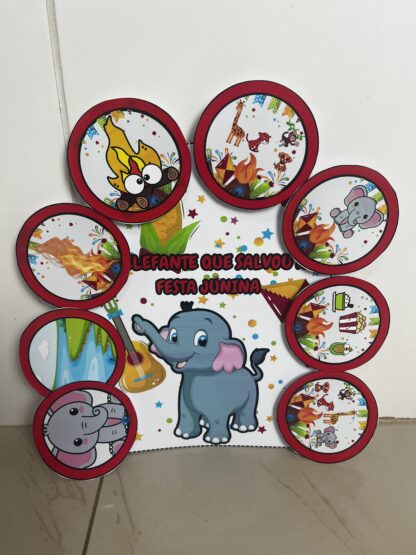 História na Luva: “O Elefante que Salvou a Festa Junina”