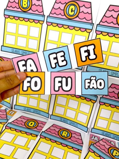 Casinhas das Sílabas — um recurso lúdico e completo para fortalecer a alfabetização!